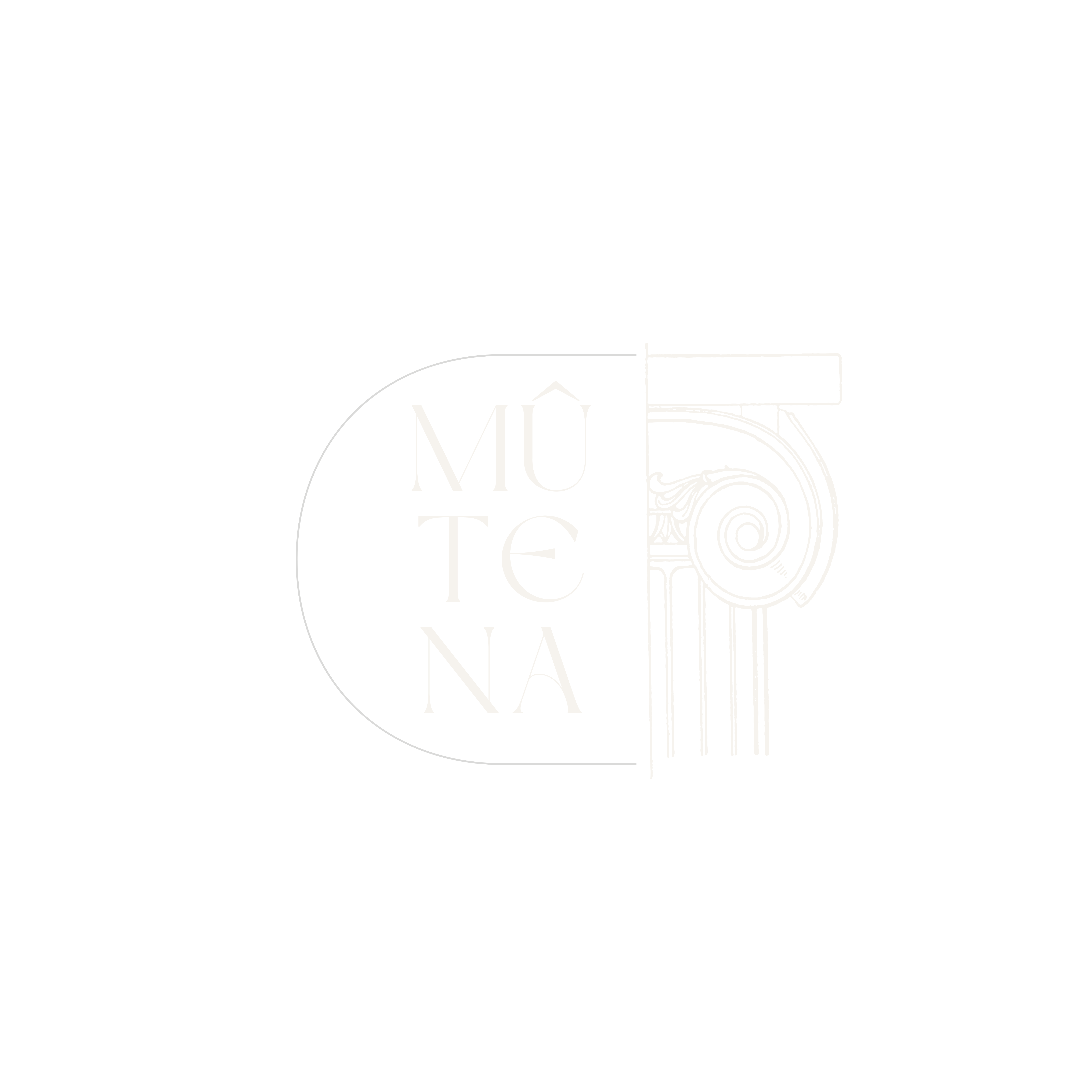 Mûtena Logo (Beyaz)